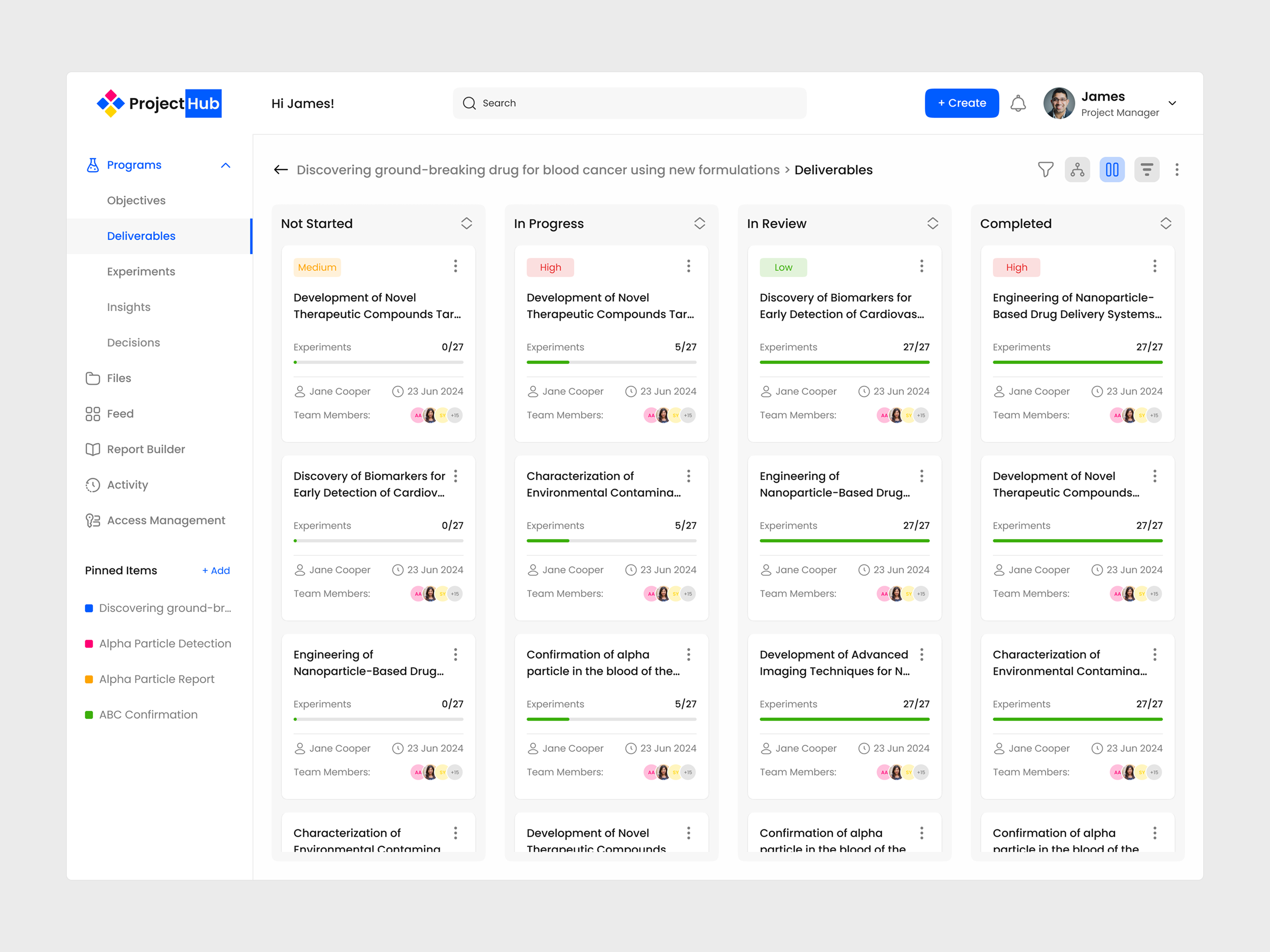 Project Progress Tracker